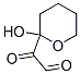 (9CI)-四氫-2-羥基-alpha-氧代-2H-吡喃-2-乙醛結構式_500574-65-2結構式
