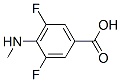 Benzoic acid,3,5-difluoro-4-(methylamino)-(9ci)Structure,500575-82-6Structure Benzoic acid,3,5-difluoro-4-(methylamino)-(9ci) Structure,500575-82-6Structure