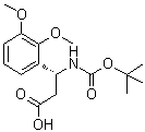 Boc-(r)-3-amino-3-(2,3-dimethoxy-phenyl)-propionic acidStructure,500788-92-1Structure Boc-(r)-3-amino-3-(2,3-dimethoxy-phenyl)-propionic acid Structure,500788-92-1Structure