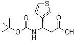Boc-(r)-3-amino-3-(3-thienyl)-propionic acidStructure,500788-99-8Structure Boc-(r)-3-amino-3-(3-thienyl)-propionic acid Structure,500788-99-8Structure
