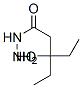 Pentanoic acid,3-ethyl-3-hydroxy-,hydrazideStructure,500794-56-9Structure Pentanoic acid,3-ethyl-3-hydroxy-,hydrazide Structure,500794-56-9Structure