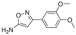 3-(3,4-Dimethoxy-phenyl)-isoxazol-5-ylamineStructure,501325-88-8Structure 3-(3,4-Dimethoxy-phenyl)-isoxazol-5-ylamine Structure,501325-88-8Structure