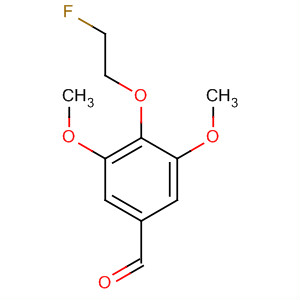 4-(2-Fluoroethoxy)-3,5-dimethoxy-benzaldehydeStructure,501699-82-7Structure 4-(2-Fluoroethoxy)-3,5-dimethoxy-benzaldehyde Structure,501699-82-7Structure