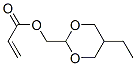 2-Propenoicacid,(5-ethyl-1,3-dioxan-2-yl)methylester(9ci)Structure,502699-62-9Structure 2-Propenoicacid,(5-ethyl-1,3-dioxan-2-yl)methylester(9ci) Structure,502699-62-9Structure