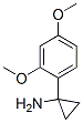 Cyclopropanamine, 1-(2,4-dimethoxyphenyl)-Structure,503417-33-2Structure Cyclopropanamine, 1-(2,4-dimethoxyphenyl)- Structure,503417-33-2Structure