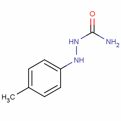 1-(4-甲基苯基)氨基脲結構式_50353-66-7結構式