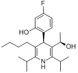 3-Pyridinemethanol, 5-butyl-4-(4-fluoro-2-hydroxyphenyl)-a-methyl-2,6-bis(1-methylethyl)-, (aR,4R)-Structure,503610-07-9Structure 3-Pyridinemethanol, 5-butyl-4-(4-fluoro-2-hydroxyphenyl)-a-methyl-2,6-bis(1-methylethyl)-, (aR,4R)- Structure,503610-07-9Structure