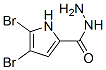 4,5-Dibromo-1H-pyrrole-2-carbohydrazideStructure,50371-65-8Structure 4,5-Dibromo-1H-pyrrole-2-carbohydrazide Structure,50371-65-8Structure