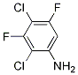 3,5-Difluoro-2,4-dichloroanilineStructure,50408-95-2Structure 3,5-Difluoro-2,4-dichloroaniline Structure,50408-95-2Structure
