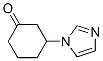 Cyclohexanone,3-(1h-imidazol-1-yl)-(9ci)Structure,505062-29-3Structure Cyclohexanone,3-(1h-imidazol-1-yl)-(9ci) Structure,505062-29-3Structure