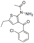 2-氨基-N-[3-(2-氯苯甲?；?-5-乙基-2-噻吩]-乙酰胺結(jié)構(gòu)式_50509-09-6結(jié)構(gòu)式