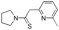 (9CI)-1-[2-(6-甲基-2-吡啶)-1-硫氧代乙基]-吡咯烷結構式_50564-84-6結構式