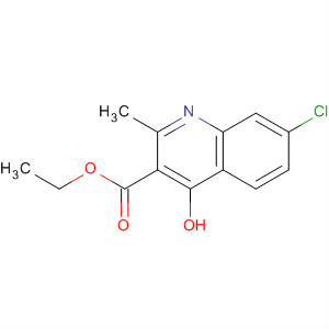 Ethyl 7-chloro-4-hydroxy-2-methylquinoline-3-carboxylateStructure,50593-26-5Structure Ethyl 7-chloro-4-hydroxy-2-methylquinoline-3-carboxylate Structure,50593-26-5Structure