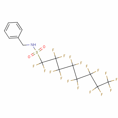 N-benzylheptadecafluorooctane-1-sulphonamideStructure,50598-29-3Structure N-benzylheptadecafluorooctane-1-sulphonamide Structure,50598-29-3Structure