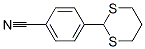 4-(1,3-Dithian-2-yl)benzonitrileStructure,50603-38-8Structure 4-(1,3-Dithian-2-yl)benzonitrile Structure,50603-38-8Structure