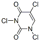 1,3,5-Trichlorouracil Structure,50610-47-4Structure