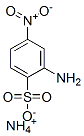 2-Amino-4-nitrobenzenesulfonic acid ammonium saltStructure,50667-34-0Structure 2-Amino-4-nitrobenzenesulfonic acid ammonium salt Structure,50667-34-0Structure