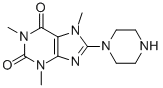 1,3,7-Trimethyl-8-piperazin-1-yl-3,7-dihydro-purine-2,6-dioneStructure,50693-74-8Structure 1,3,7-Trimethyl-8-piperazin-1-yl-3,7-dihydro-purine-2,6-dione Structure,50693-74-8Structure