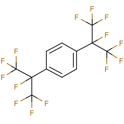 1,4-Bis(heptafluoroisopropyl)benzeneStructure,51114-12-6Structure 1,4-Bis(heptafluoroisopropyl)benzene Structure,51114-12-6Structure