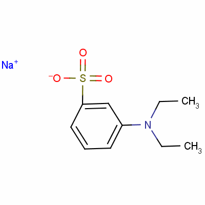 Benzenesulfonic acid, 3-(diethylamino)-, sodium saltStructure,5123-63-7Structure Benzenesulfonic acid, 3-(diethylamino)-, sodium salt Structure,5123-63-7Structure