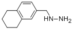 (5,6,7,8-Tetrahydro-naphthalen-2-ylmethyl)-hydrazineStructure,51421-36-4Structure (5,6,7,8-Tetrahydro-naphthalen-2-ylmethyl)-hydrazine Structure,51421-36-4Structure