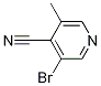 3-Bromo-5-methyl-4-pyridinecarbonitrile Structure,51454-50-3Structure
