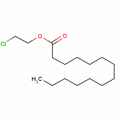 肉豆蔻酸-2-氯乙酯結(jié)構(gòu)式_51479-36-8結(jié)構(gòu)式