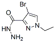 1H-pyrazole-3-carboxylicacid,4-bromo-1-ethyl-,hydrazide(9ci)Structure,514800-87-4Structure 1H-pyrazole-3-carboxylicacid,4-bromo-1-ethyl-,hydrazide(9ci) Structure,514800-87-4Structure
