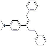 3-(4Dimethylamino-phenyl)-1,5-diphenylpent-2-enStructure,515132-00-0Structure 3-(4Dimethylamino-phenyl)-1,5-diphenylpent-2-en Structure,515132-00-0Structure