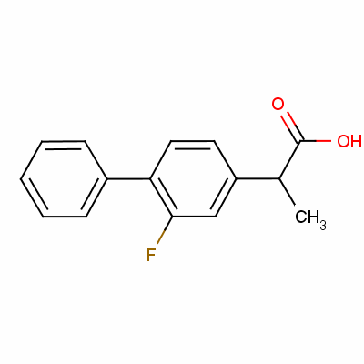 2-Fluoro-α-methyl-4-biphenylacetic acidStructure,51543-38-5Structure 2-Fluoro-α-methyl-4-biphenylacetic acid Structure,51543-38-5Structure