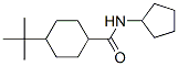 Cyclohexanecarboxamide,n-cyclopentyl-4-(1,1-dimethylethyl)-(9ci)Structure,515859-89-9Structure Cyclohexanecarboxamide,n-cyclopentyl-4-(1,1-dimethylethyl)-(9ci) Structure,515859-89-9Structure