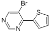 5-溴-4-(噻吩-2-基)嘧啶結(jié)構(gòu)式_5162-74-3結(jié)構(gòu)式
