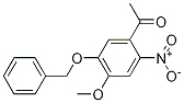 1-(5-(Benzyloxy)-4-methoxy-2-nitrophenyl)ethanoneStructure,516526-40-2Structure 1-(5-(Benzyloxy)-4-methoxy-2-nitrophenyl)ethanone Structure,516526-40-2Structure