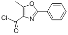 5-Methyl-2-phenyl-1,3-oxazole-4-carbonyl chlorideStructure,51655-71-1Structure 5-Methyl-2-phenyl-1,3-oxazole-4-carbonyl chloride Structure,51655-71-1Structure