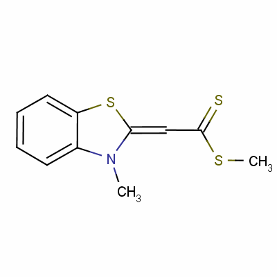 Methyl 2-(3-methylbenzothiazolin-2-ylidene)dithioacetateStructure,51741-78-7Structure Methyl 2-(3-methylbenzothiazolin-2-ylidene)dithioacetate Structure,51741-78-7Structure