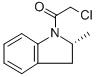 (2r)-(9ci)-1-(氯乙?；?-2,3-二氫-2-甲基-1H-吲哚結(jié)構(gòu)式_517866-45-4結(jié)構(gòu)式