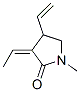 2-Pyrrolidinone,4-ethenyl-3-ethylidene-1-methyl-,(3z)-(+)-(9ci)Structure,517913-59-6Structure 2-Pyrrolidinone,4-ethenyl-3-ethylidene-1-methyl-,(3z)-(+)-(9ci) Structure,517913-59-6Structure
