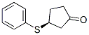Cyclopentanone,3-(phenylthio)-,(3s)-(9ci)Structure,518028-03-0Structure Cyclopentanone,3-(phenylthio)-,(3s)-(9ci) Structure,518028-03-0Structure