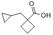 Cyclobutanecarboxylic acid, 1-(cyclopropylmethyl)-(9ci) Structure,518346-54-8Structure