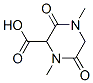 1,4-Dimethyl-3,6-dioxo-2-piperazinecarboxylicacidStructure,519141-05-0Structure 1,4-Dimethyl-3,6-dioxo-2-piperazinecarboxylicacid Structure,519141-05-0Structure