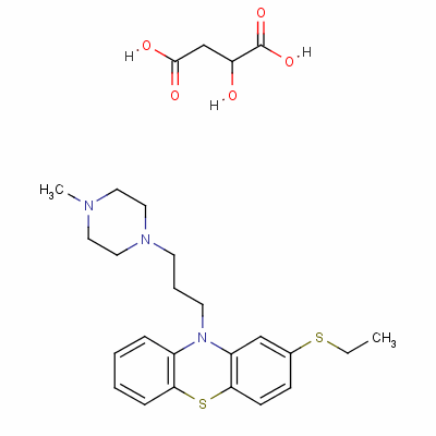 蘋果酸硫乙拉嗪結(jié)構(gòu)式_52239-63-1結(jié)構(gòu)式