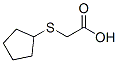 Acetic acid, (cyclopentylthio)-(9ci)Structure,52363-14-1Structure Acetic acid, (cyclopentylthio)-(9ci) Structure,52363-14-1Structure