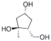 1,3-Cyclopentanediol ,5-(hydroxymethyl)-1-methyl-,(1s,3r,5r)-(9ci)Structure,524011-36-7Structure 1,3-Cyclopentanediol ,5-(hydroxymethyl)-1-methyl-,(1s,3r,5r)-(9ci) Structure,524011-36-7Structure