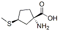 Cyclopentanecarboxylic acid,1-amino-3-(methylthio)-,cis-(9ci)Structure,52474-45-0Structure Cyclopentanecarboxylic acid,1-amino-3-(methylthio)-,cis-(9ci) Structure,52474-45-0Structure