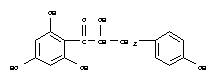 2-羥基-3-(4-羥基苯基)-1-(2,4,6-三羥基苯基)-1-丙酮結構式_52482-97-0結構式