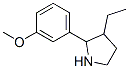 (9CI)-3-乙基-2-(3-甲氧基苯基)-吡咯烷結(jié)構(gòu)式_524918-30-7結(jié)構(gòu)式