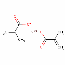 甲基丙烯酸酯鎳結構式_52496-91-0結構式