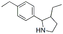 (9CI)-3-乙基-2-(4-乙基苯基)-吡咯烷結(jié)構(gòu)式_525537-54-6結(jié)構(gòu)式