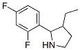 (9CI)-2-(2,4-二氟苯基)-3-乙基-吡咯烷結(jié)構(gòu)式_525537-88-6結(jié)構(gòu)式
