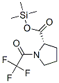 1-(Trifluoroacetyl)-l-proline trimethylsilyl esterStructure,52558-87-9Structure 1-(Trifluoroacetyl)-l-proline trimethylsilyl ester Structure,52558-87-9Structure